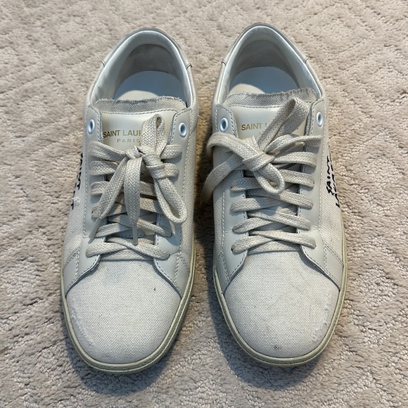 Saint Laurent canvas sneakers - Picture 2 of 7